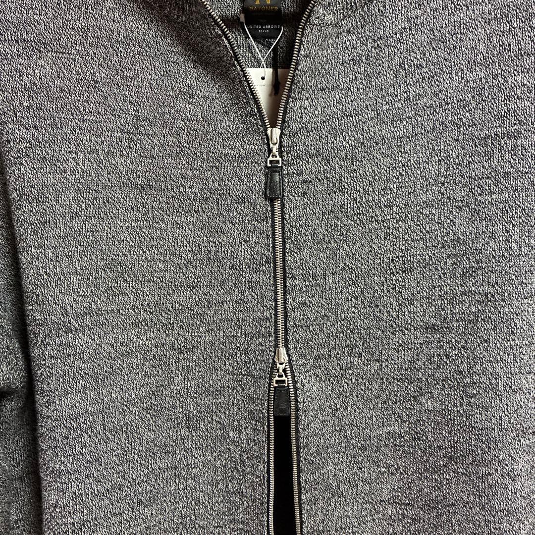 <BATONER×U,A別注>ダブルフェイスドライバーズニット　3