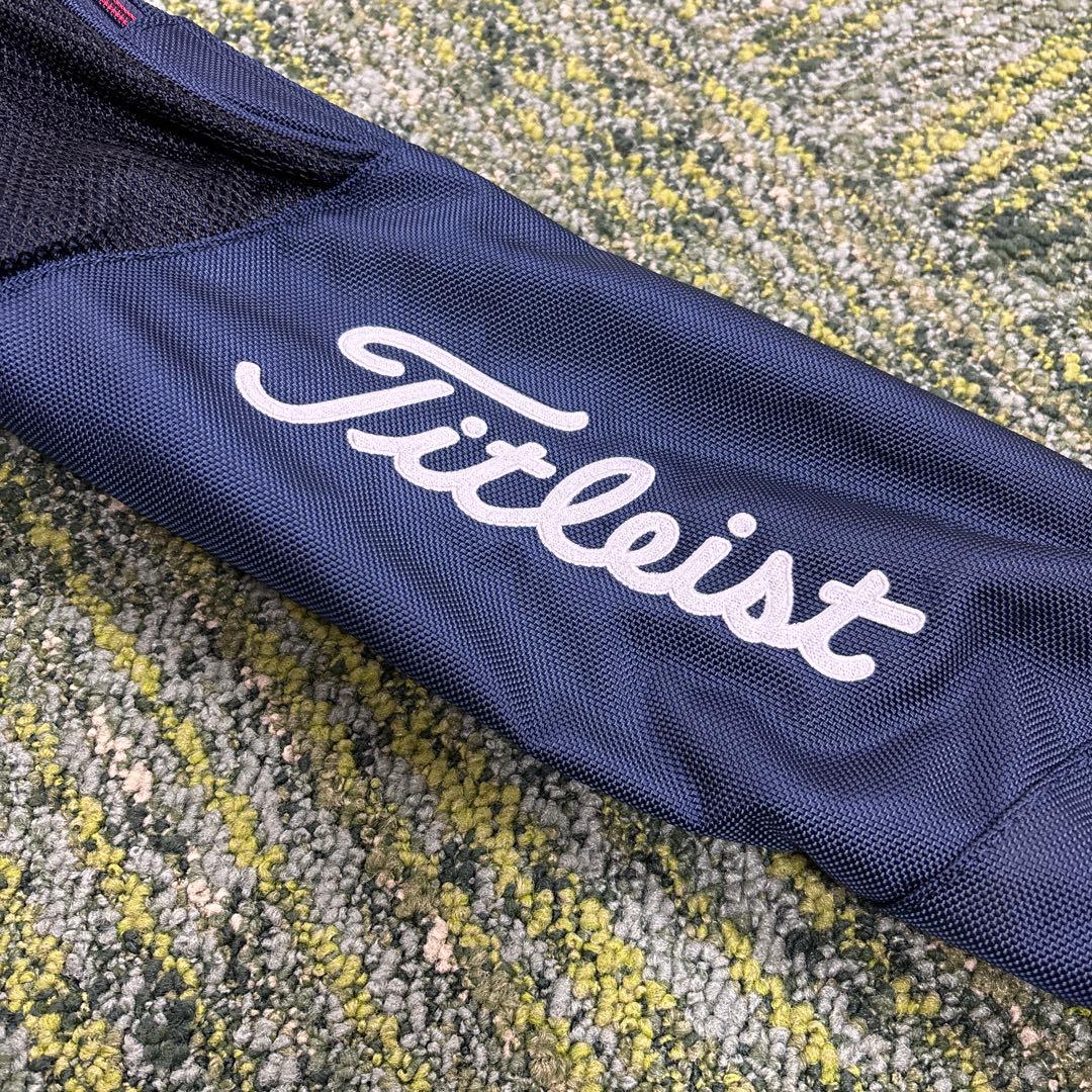 h*y様 未使用美品Titleist ゴルフバッグ ネイビー　タグ付き