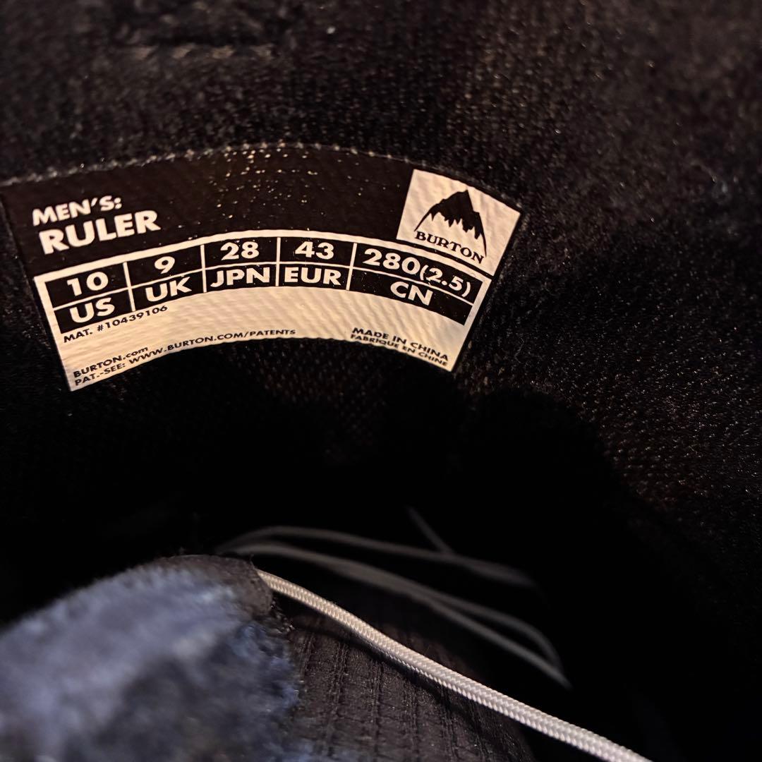 スノーボード Burton RULER 28cm TREFLE