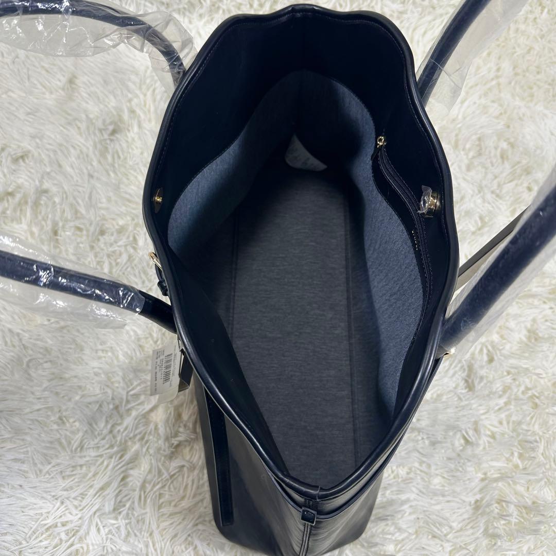 【最終価格新品】スナイデルタグ付きソフトベルトトートバッグ ブラック25SS