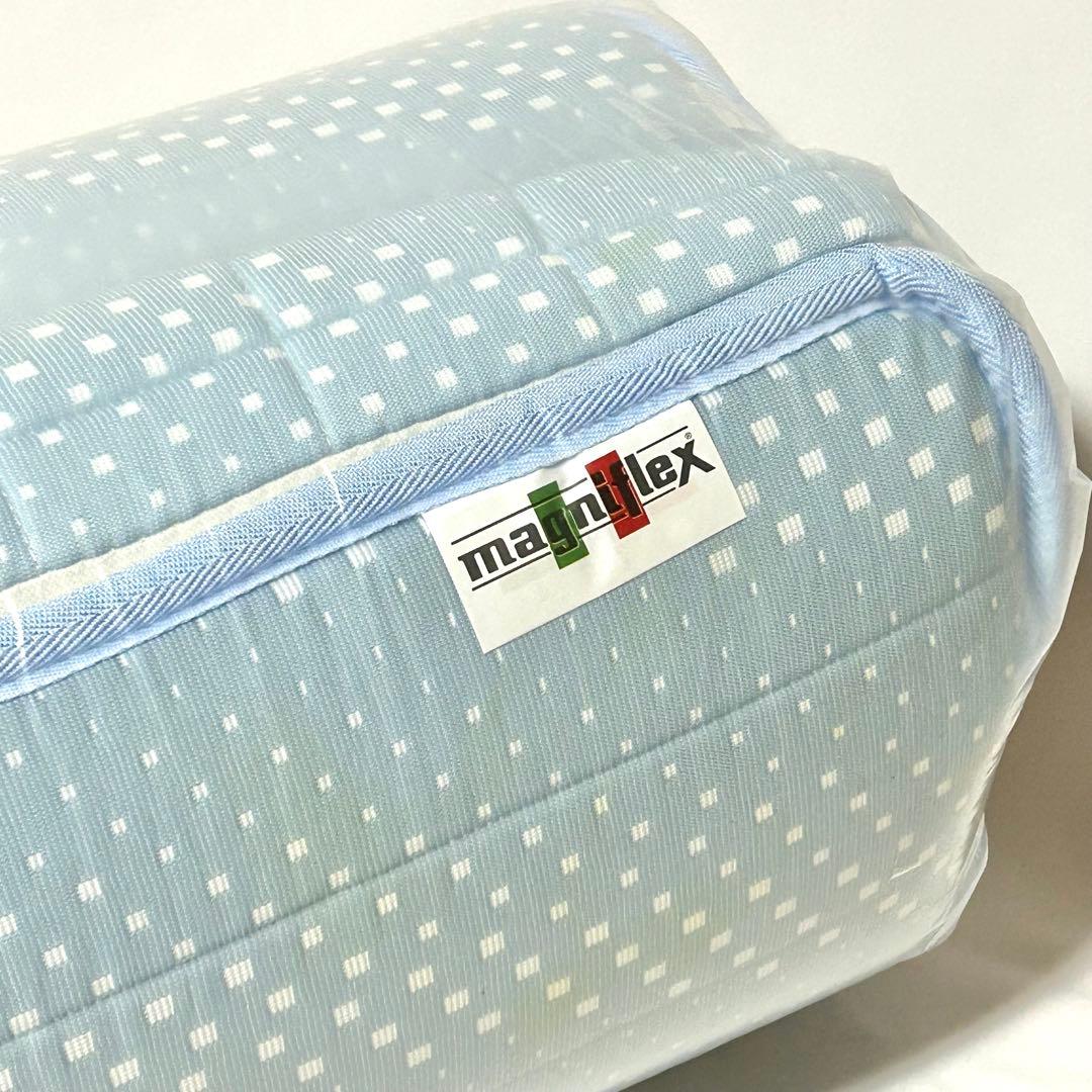 【訳あり未使用品】マットレス　シングル　マニフレックス　ふとん　ライトブルー