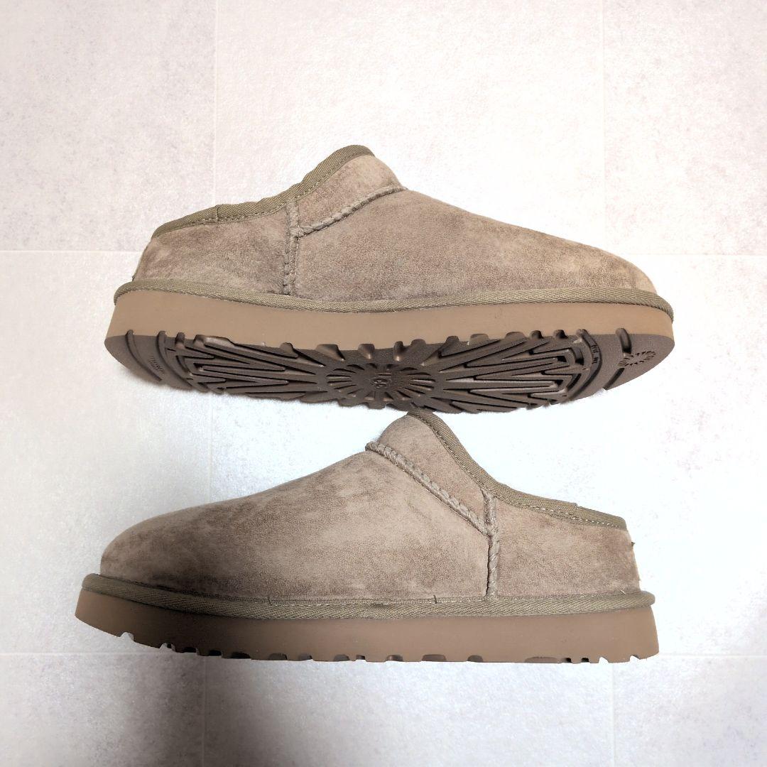 【未使用級】UGG アグ　クラシック スリッパ　25cm ムートン　スリッポン