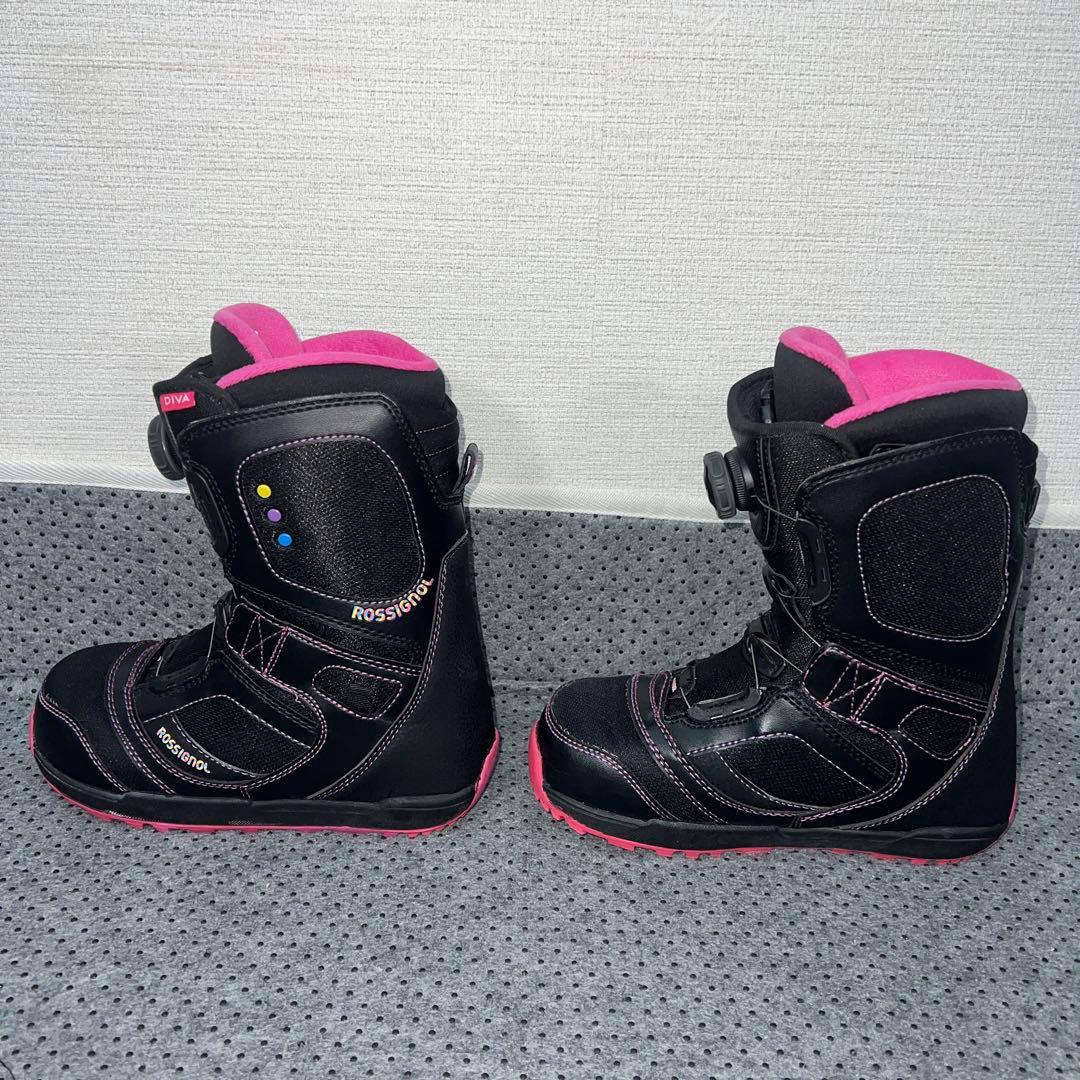 数回着用 23.5cm ROSSIGNOL BOAダイヤル スノーボードブーツ