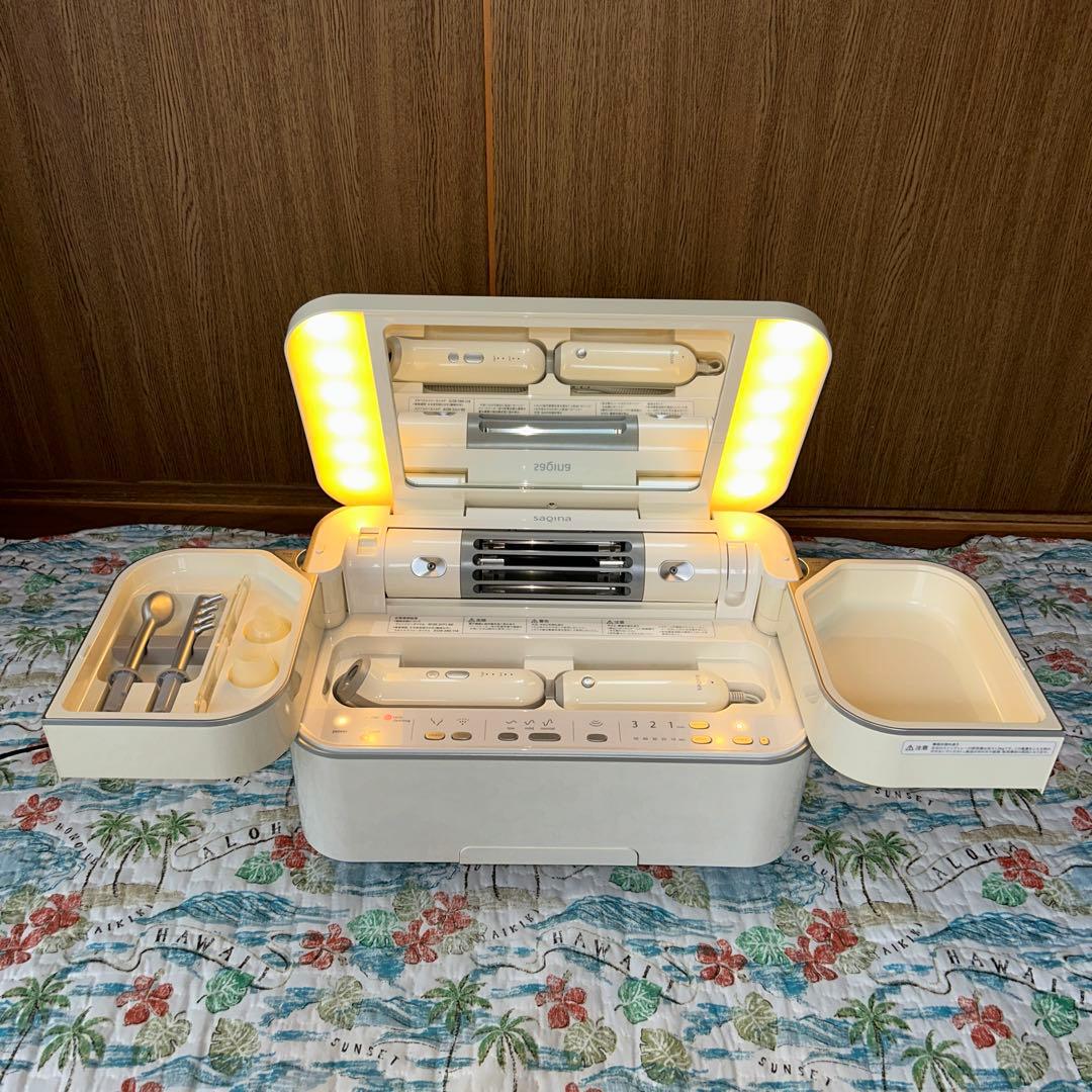 サキナ美顔器ビジュー　クレンジング&マッサージとモイスチャーエッセンスジェル付き