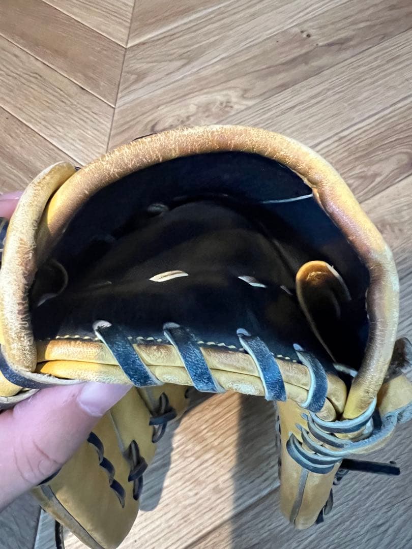 World Series 野球グローブ 右投げ用 イエロー