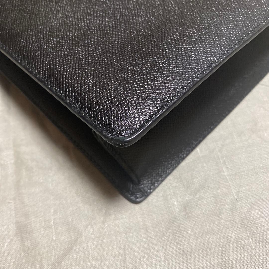 d*9様 BULGARI ブラック ショルダーバック