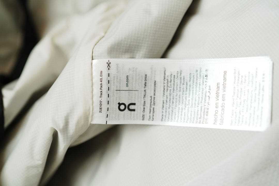 バッグ On Track Pack 40L Elite Black