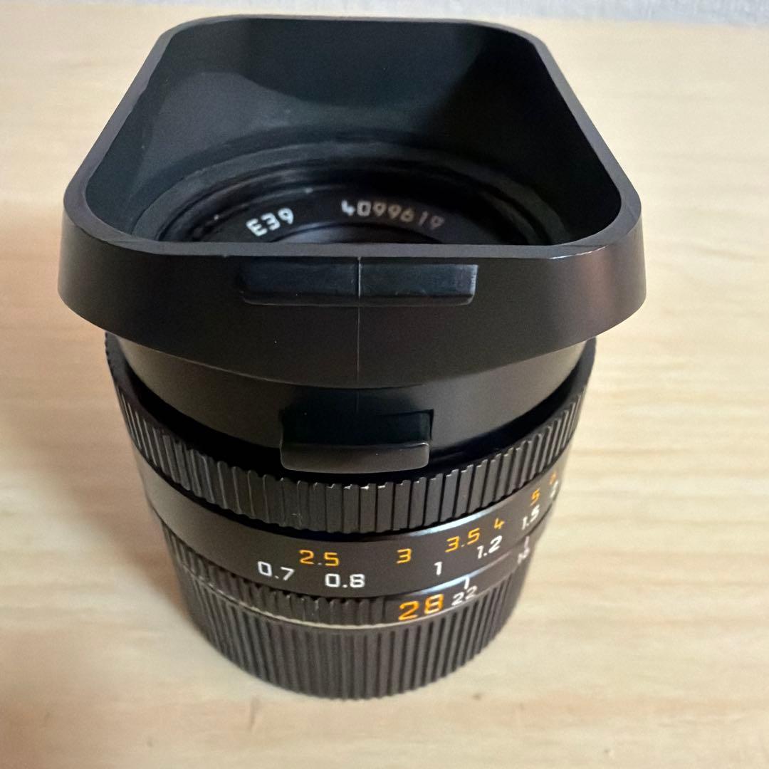 LEICA Elmarit-M 28mm f/2.8 ASPH フードはめ込み式