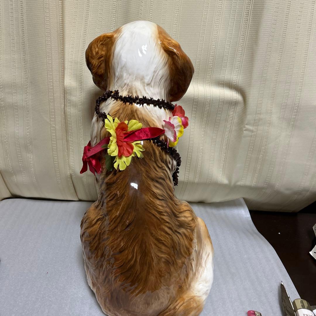 ワンチャン置物