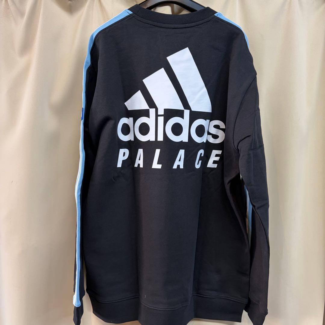 新品タグ付き Palace Adidas Sunpal Crewneck L