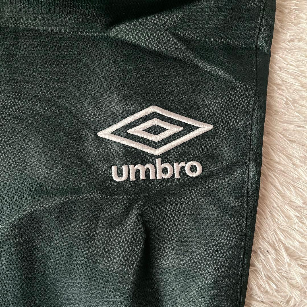 【美品】アンブロ ピステ 上下セットアップ ロゴプリント 緑×黄 メンズXL