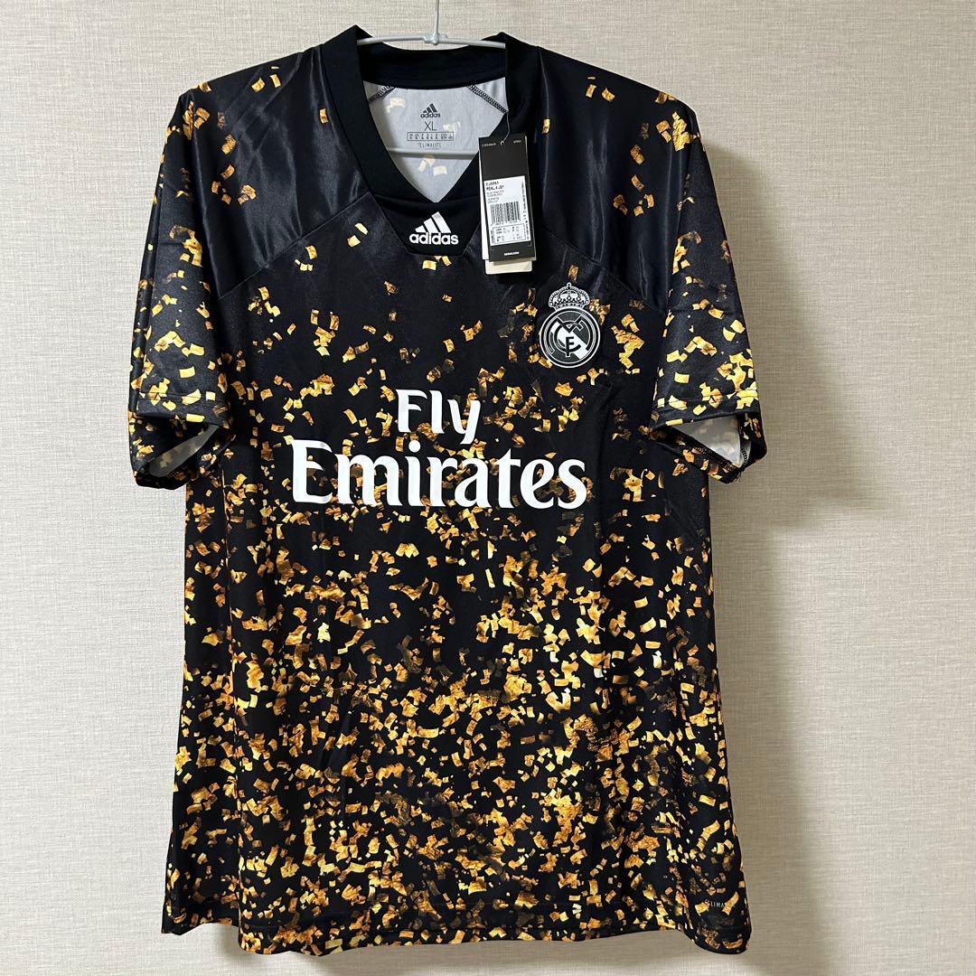 正規品新品☆EAスポーツコラボ19/20レアル・マドリード4thユニフォームXL