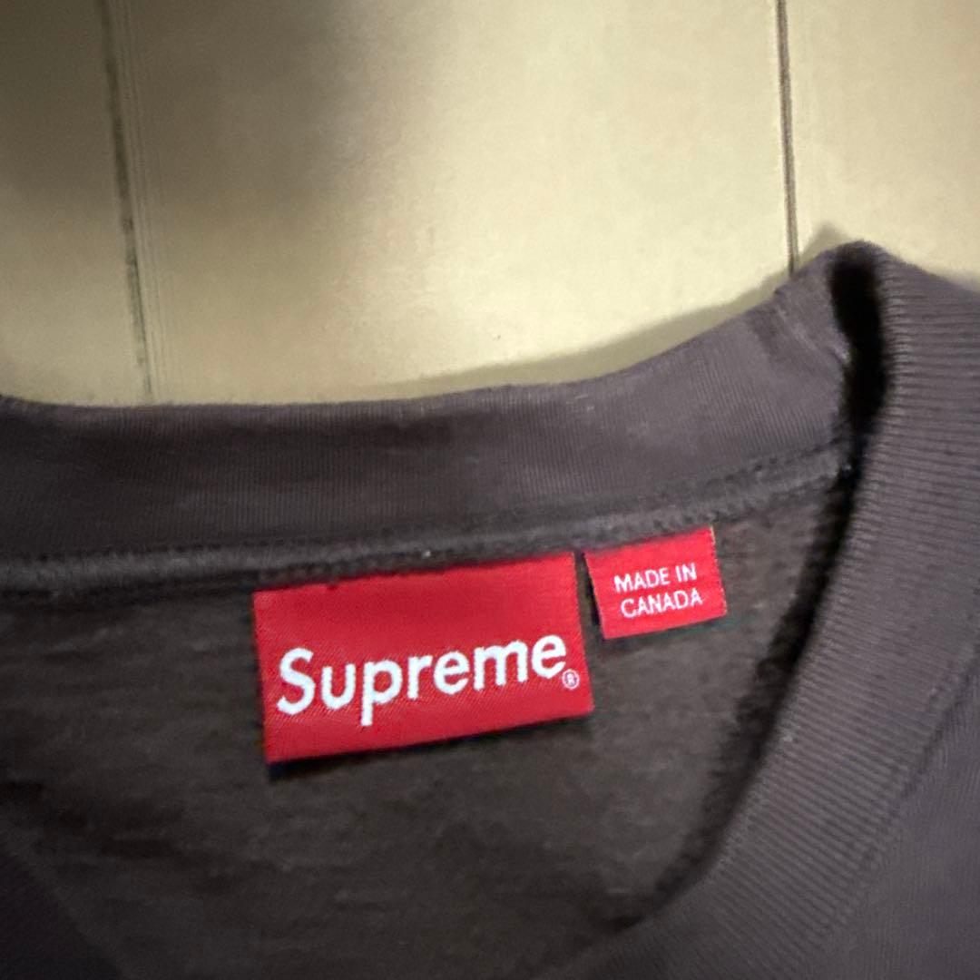 Supreme ブラウン スウェット トレーナー