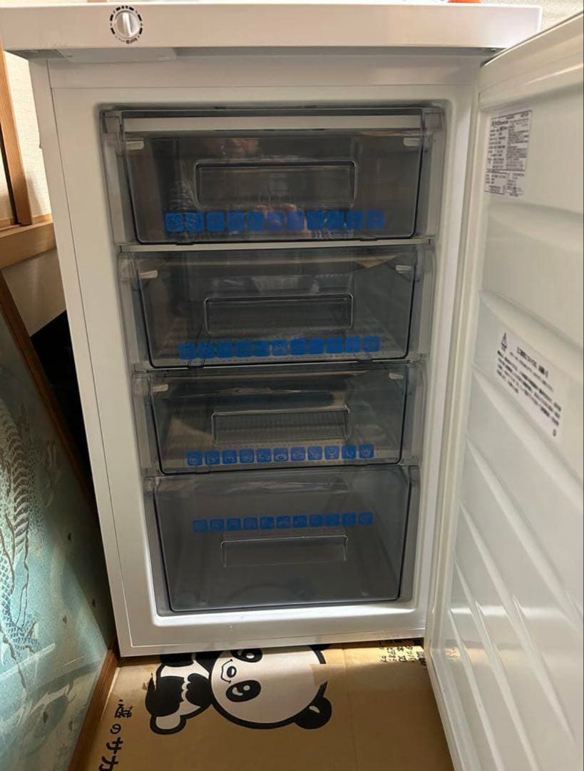 アビテラックス冷凍庫 ACF-121 100L 4引き出し