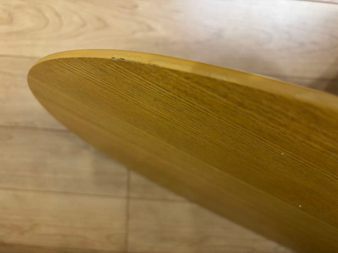 MUJI 木製 楕円形 こたつ　ローテーブル　無印良品