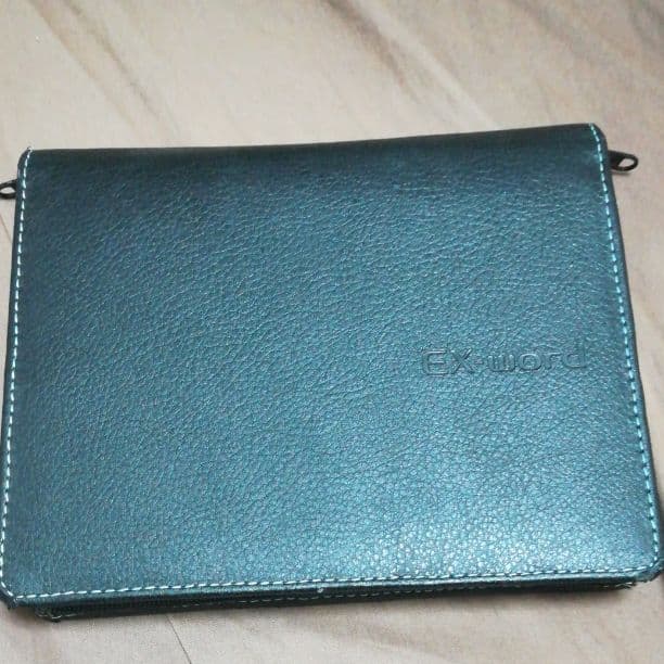 電子辞書 EX-word 純正カバー付き