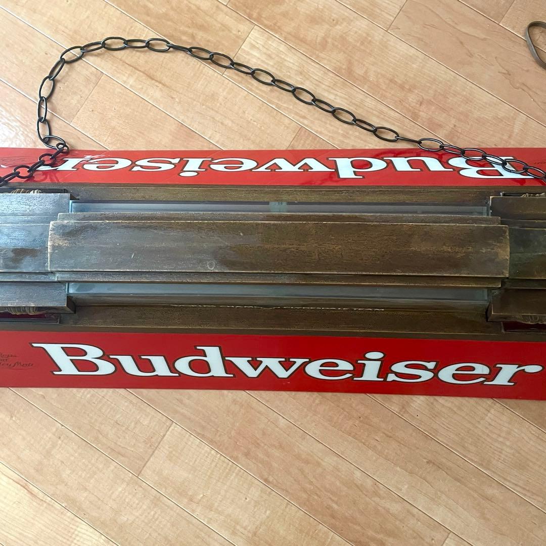 90s 80s バドワイザー Budweiser プールバーライト ランプ 照明