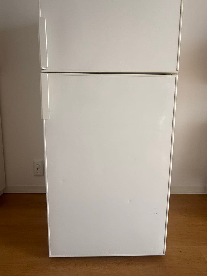 【無印良品】単身用冷蔵庫！ホワイト
