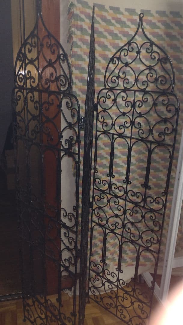 モロッコ製 アイアン パーティション ハンドメイド 間仕切り衝立 直接引き取り可