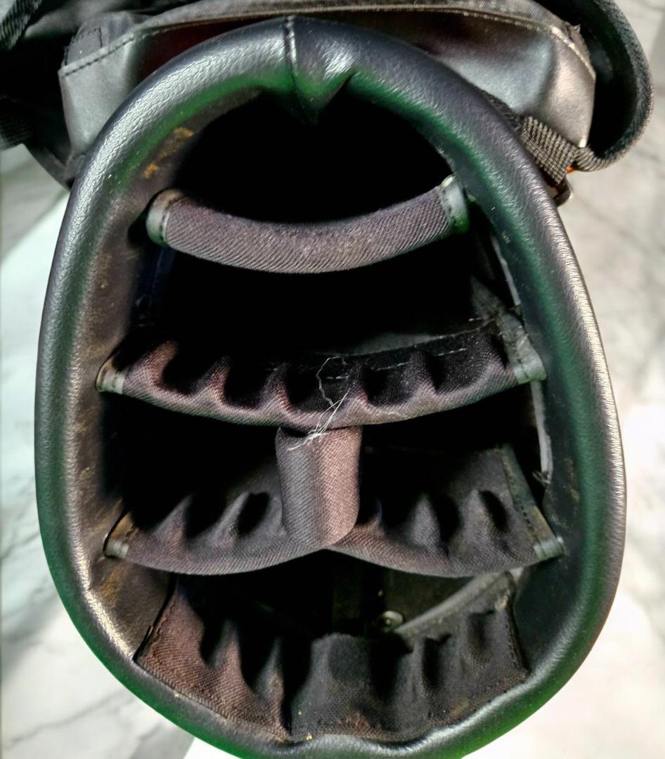 BOU送料無料/超美品　Oakley スタンドキャディバッグ 黒/赤