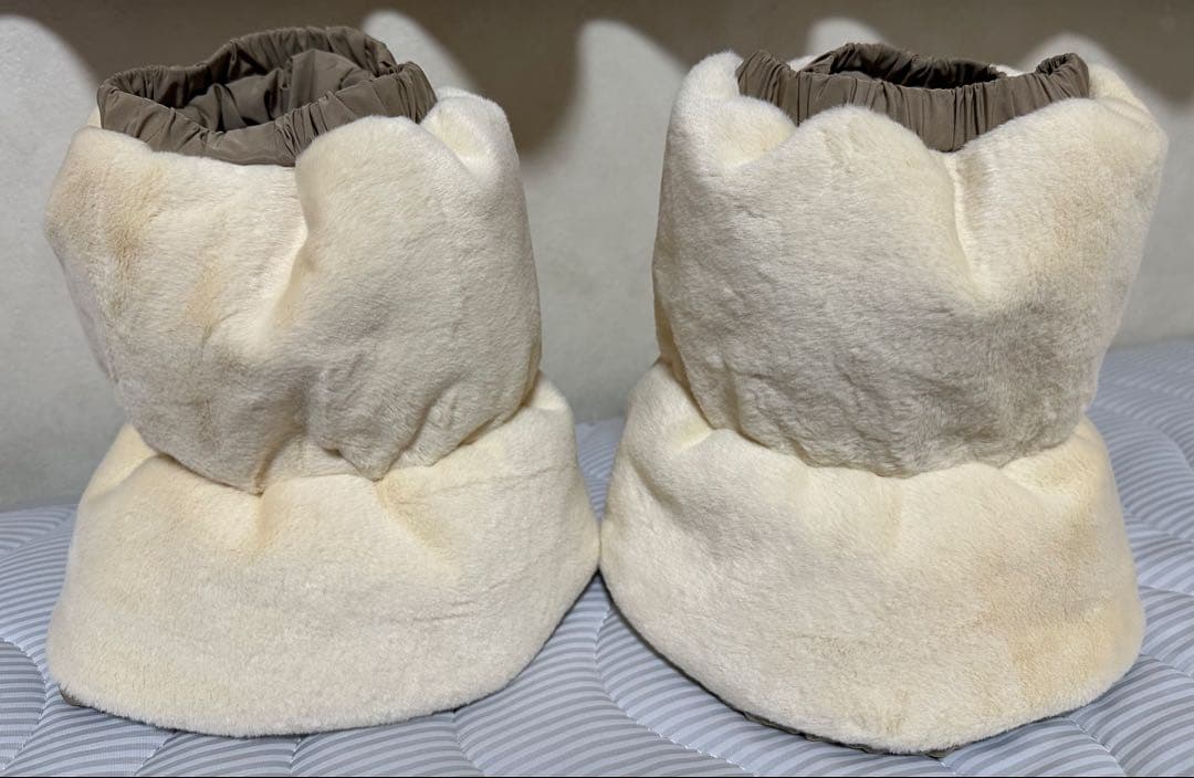 UGG ムートンブーツ キャメル 22cm クラシックディッパーパッファー　美品