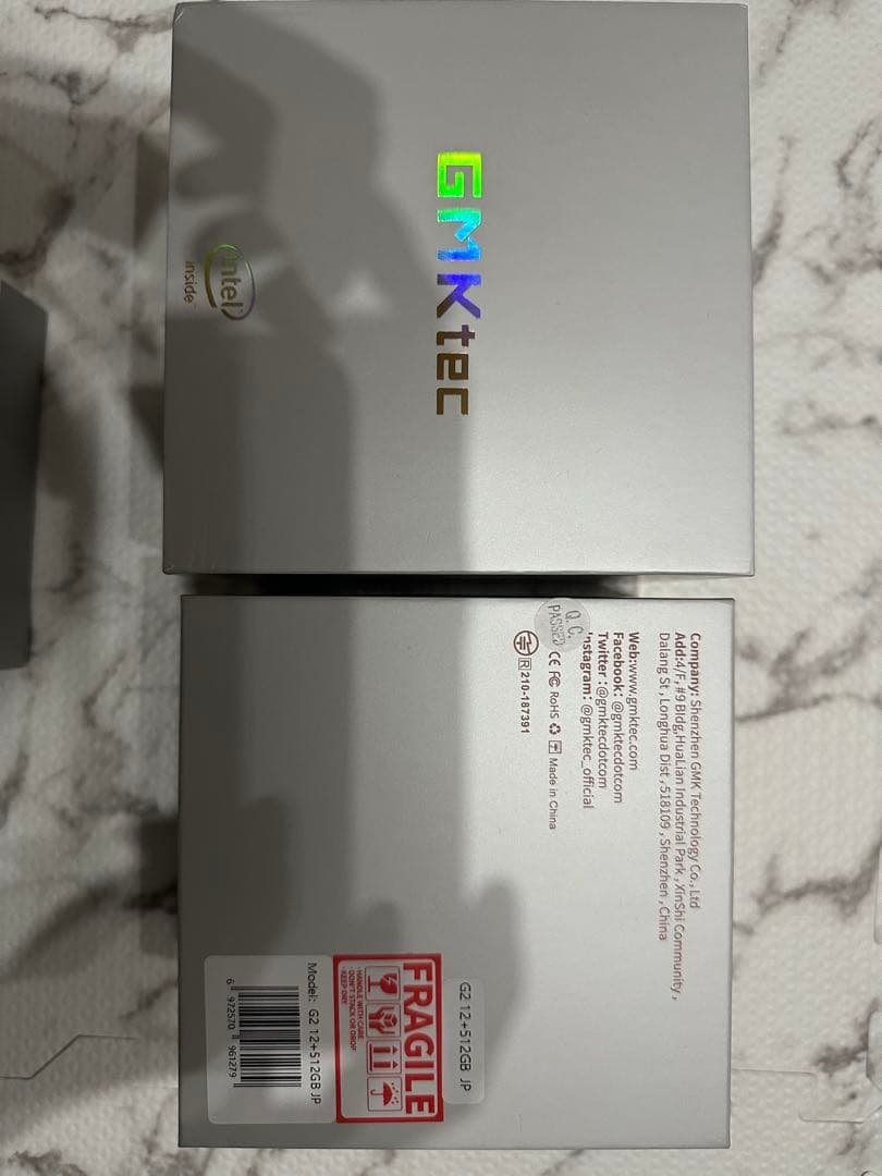 GMKtec NucBox G2 メモリ12GB+SSD512GB N100