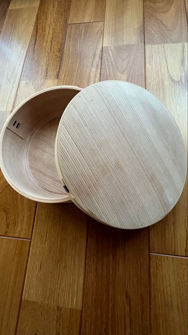 ★美品　栗久　曲げわっぱ　おひつ3合定価5万5千円★