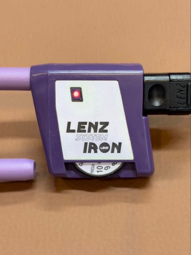 美品　LENZ F-4レンツアイロン5角4㎜アイロン　本体のみコード無し