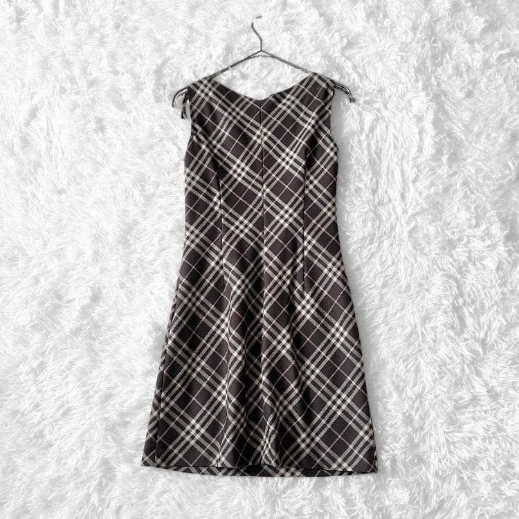 極美品 BURBERRY BLUE LABEL ノバチェック ワンピース 三陽
