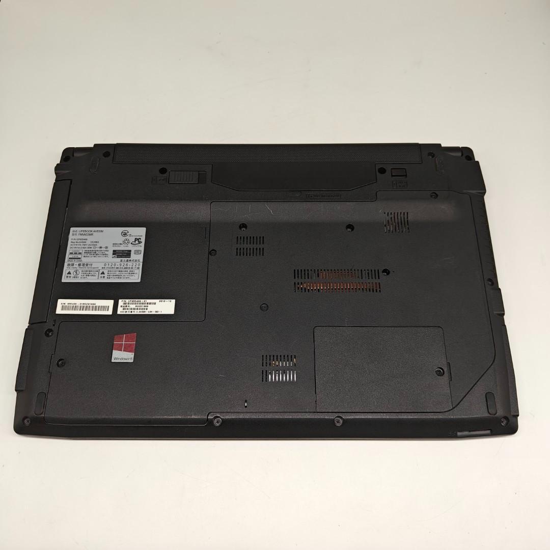 【富士通】LIFEBOOK 高速i7 SSD256GB 8GB 赤 ノートPC