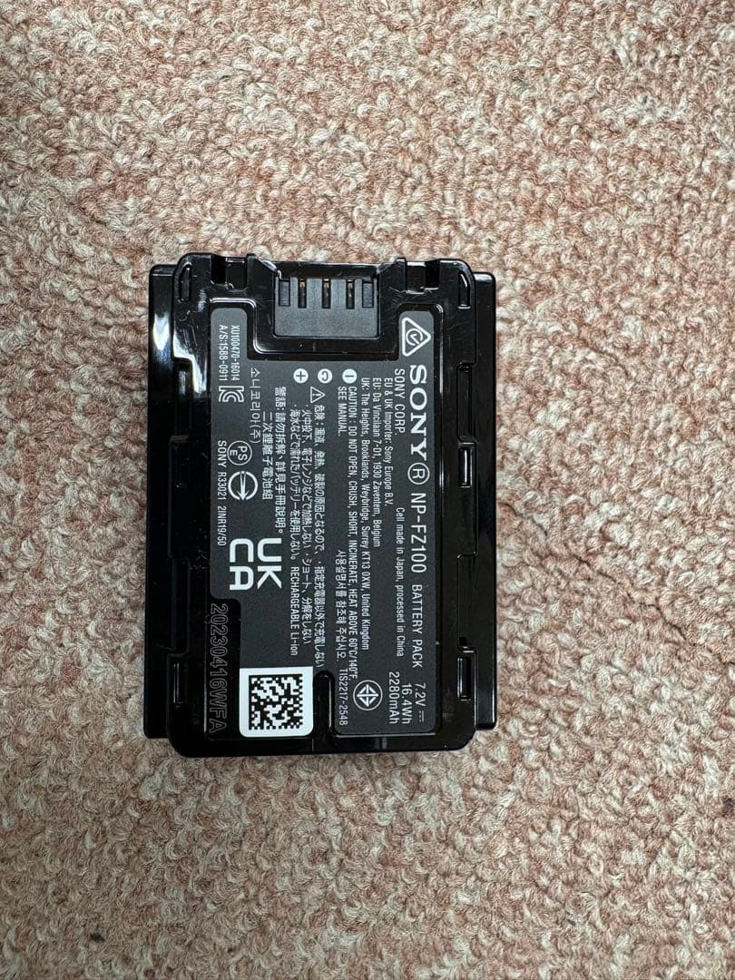 Sony α7 ミラーレスカメラ ILCE-7M4 低シャッター回数