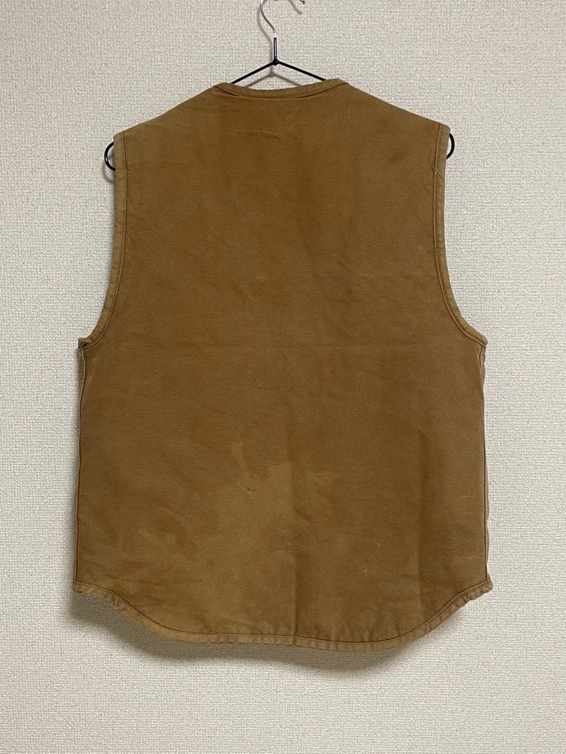80s 90s CarHartt DUCK BOA VEST 裏地ボア