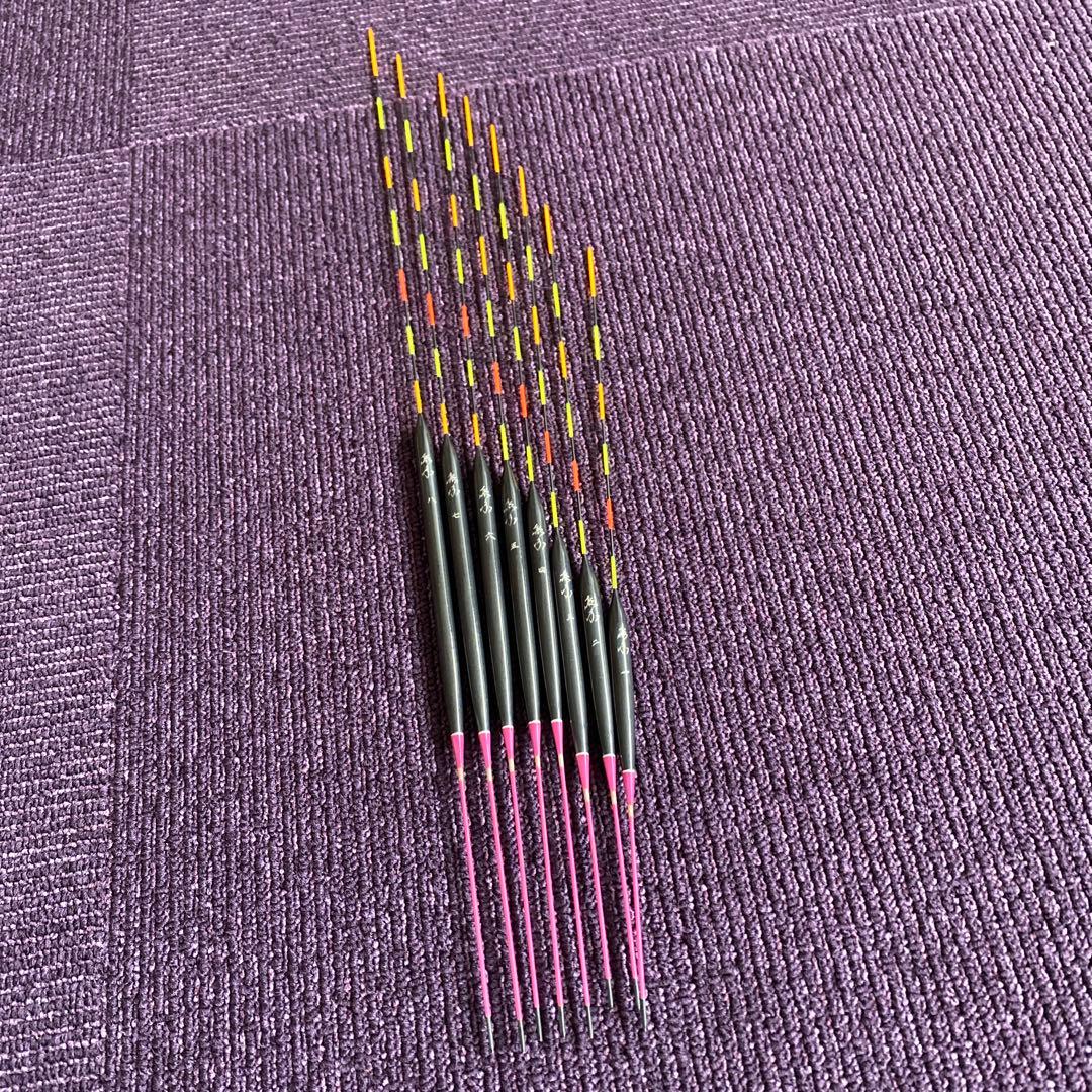 熊谷作野釣り用宙オールマイティーPCムク #1～ 8計8点未使用品