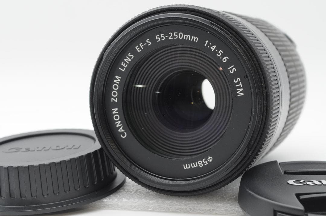 ☆新品級①☆ Canon EF-S 55-250mm f4-5.6 IS STM