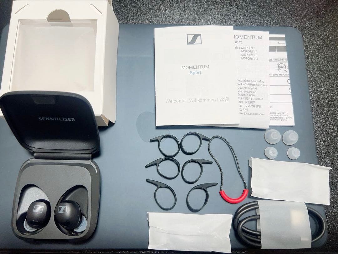 Sennheiser Momentum Sport ワイヤレスイヤホン