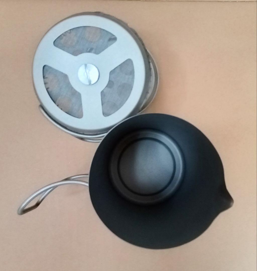 ☆チタン製フレンチプレスコーヒーメーカーセット＊シルバーアントとＪＳＦのコラボ製