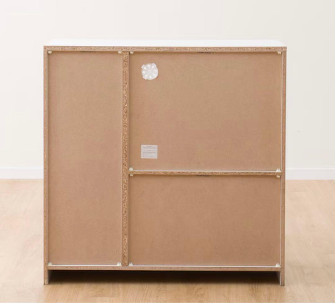 ホワイト レンジボード 幅90cm