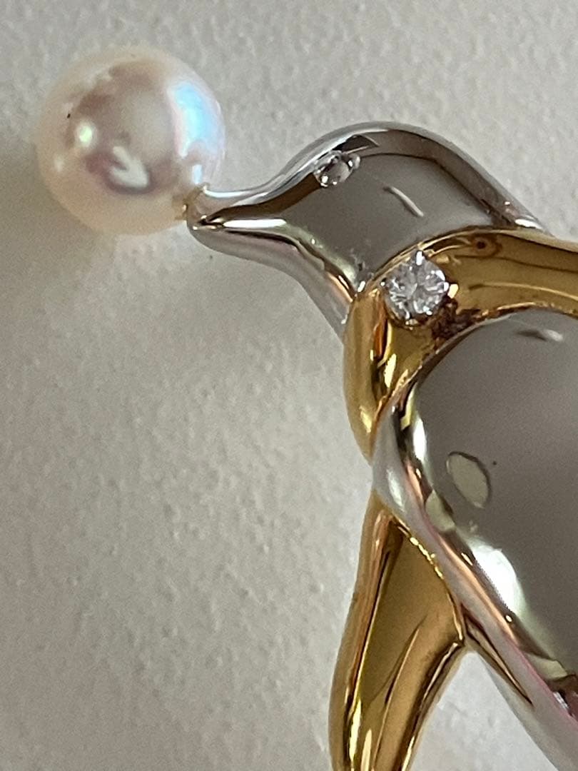 MIKIMOTO ミキモト　パール　ブローチ