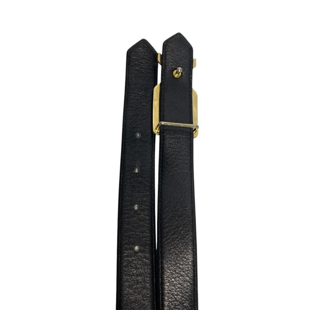 良品 Christian Dior 2648 ベルト レザー 本革 ロゴバックル