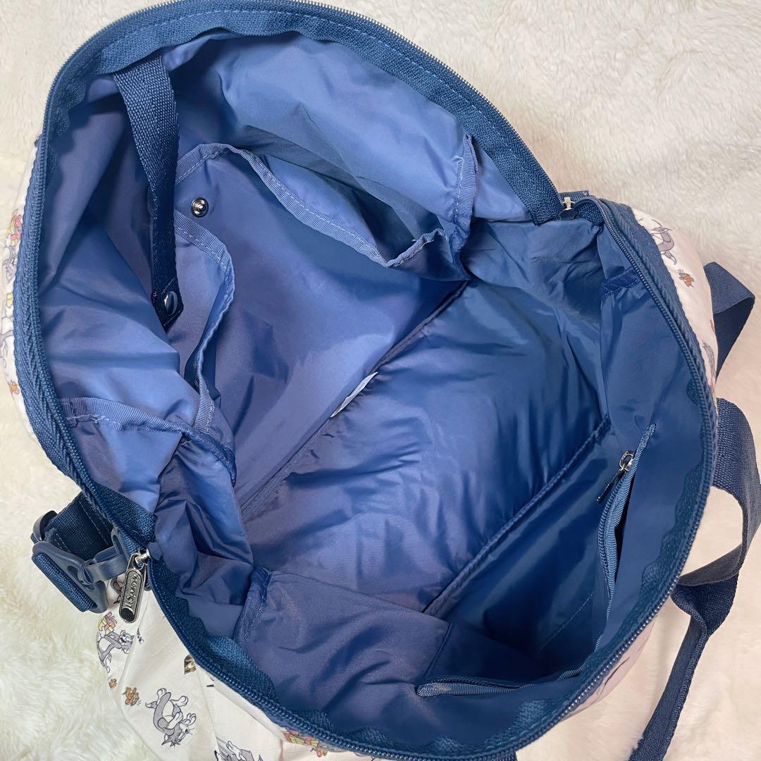【超希少】LeSportsac トムとジェリー コラボ ボストンバッグ 大容量