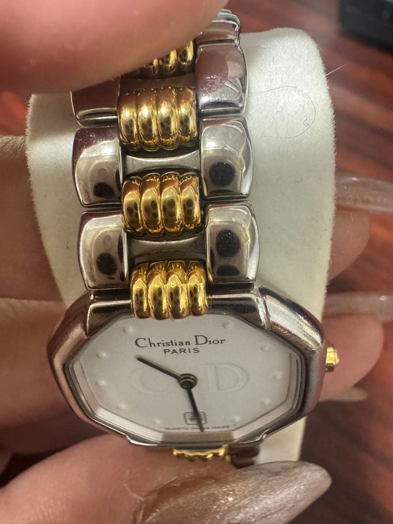 Christian Dior オクタゴナル時計　新品電池✨稼働