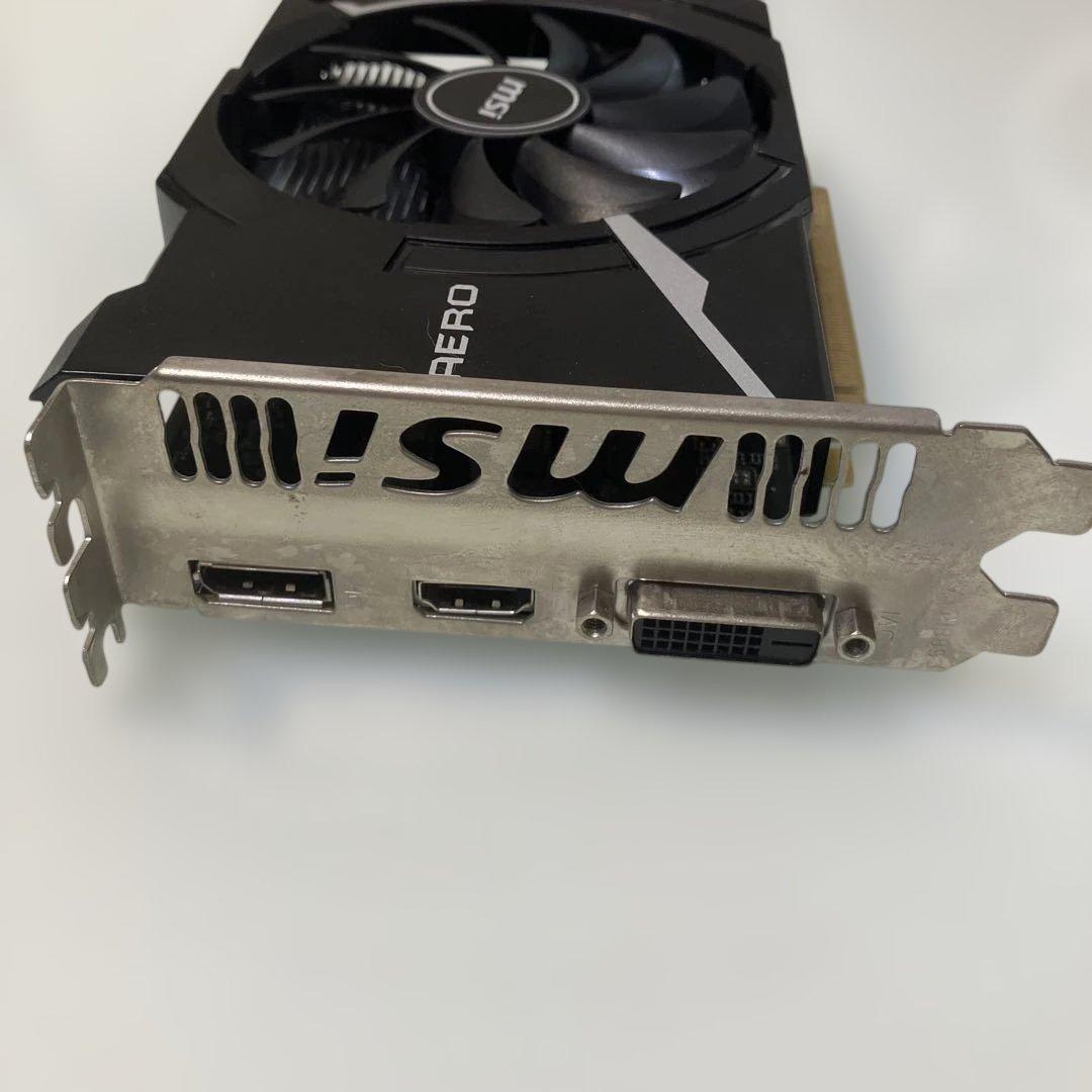 MSI Radeon RX 550 AERO ITX 4G OC 動作確認済
