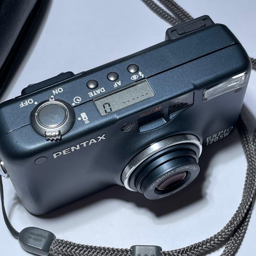 PENTAX ESPIO 120SW 青　フィルムカメラ