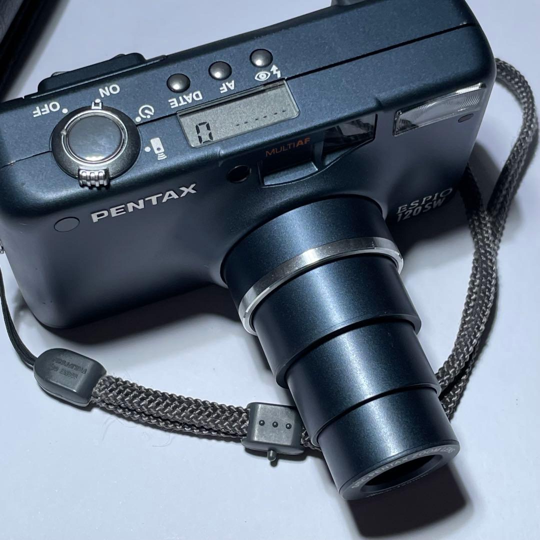 PENTAX ESPIO 120SW 青　フィルムカメラ