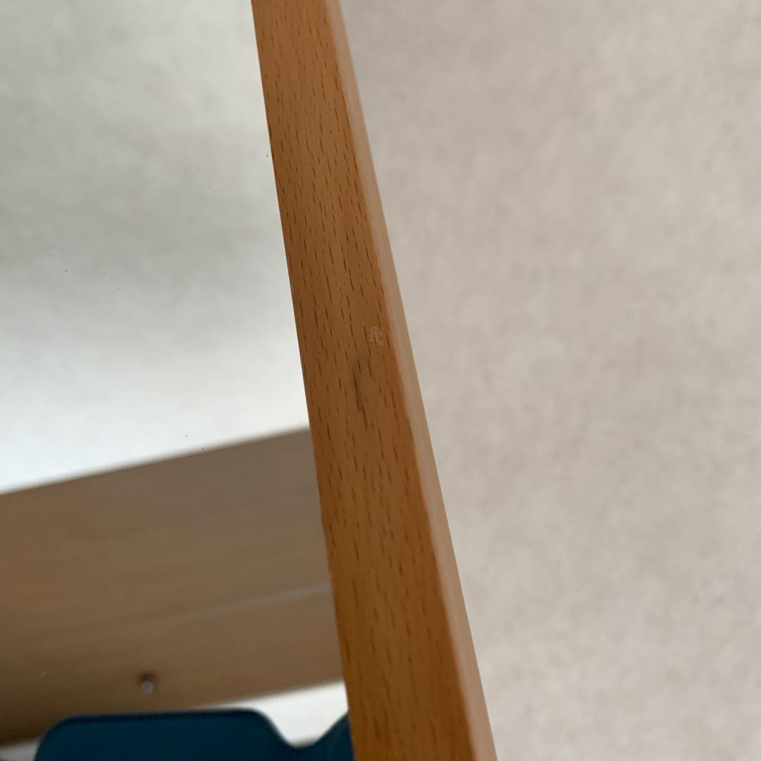 無印良品　姿見　鏡　ハンガーラック　送料込み　ミラー　中古