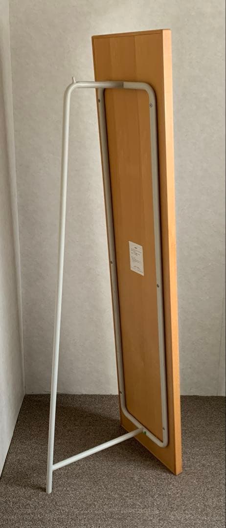 無印良品　姿見　鏡　ハンガーラック　送料込み　ミラー　中古