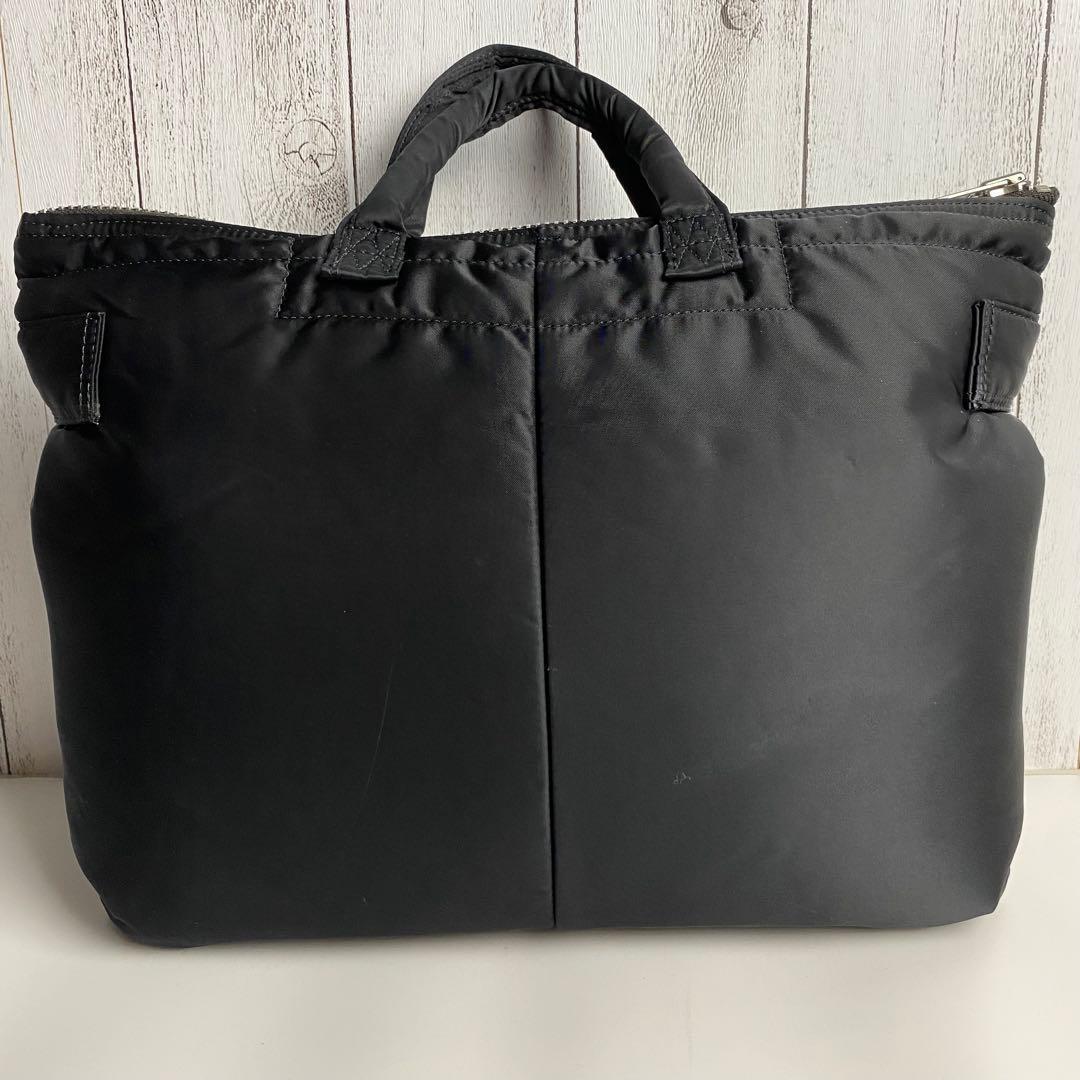 【美品】ポーター 吉田 タンカー ヘルメットバッグ ブリーフケース ブラック