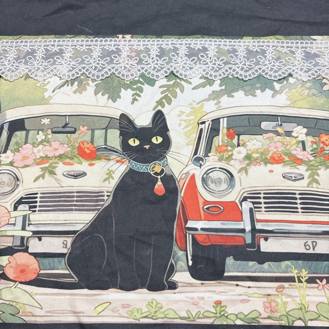 美和っち様オーダーページ♡ボストンバッグ♡ハンドメイド♡ジョリーフルール♡猫柄