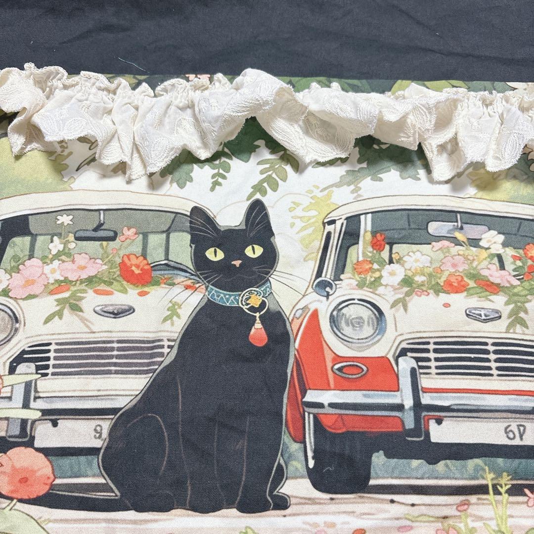 美和っち様オーダーページ♡ボストンバッグ♡ハンドメイド♡ジョリーフルール♡猫柄