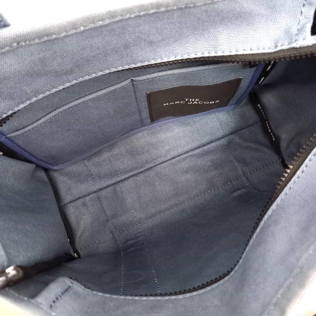 ✨良品✨ マークジェイコブス THE TOTE BAG 2way キャンバス 青